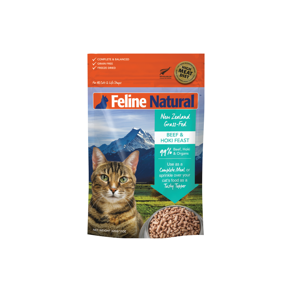 Feline Natural Beef & Hoki Feast Freeze-Dried Cat Food