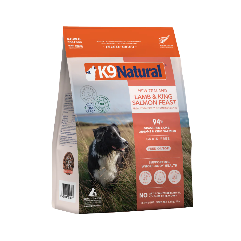 K9 Natural Lamb & King Salmon Feast