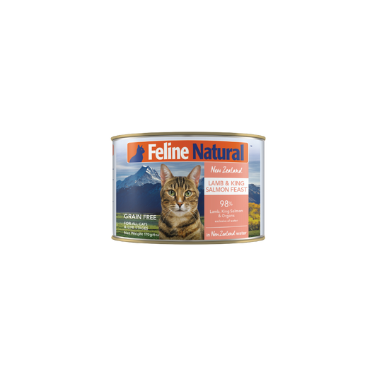 Feline Natural Lamb & Salmon Feast Canned Cat Food