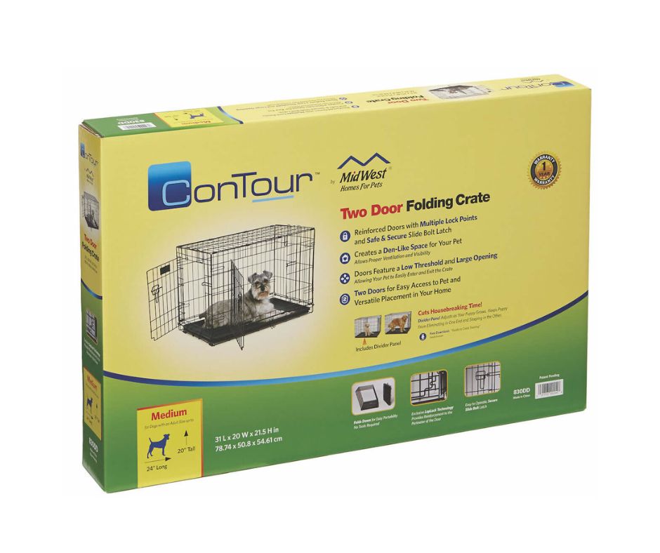 Contour pet outlet crate