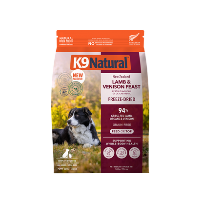 K9 Natural Lamb & Venison Feast