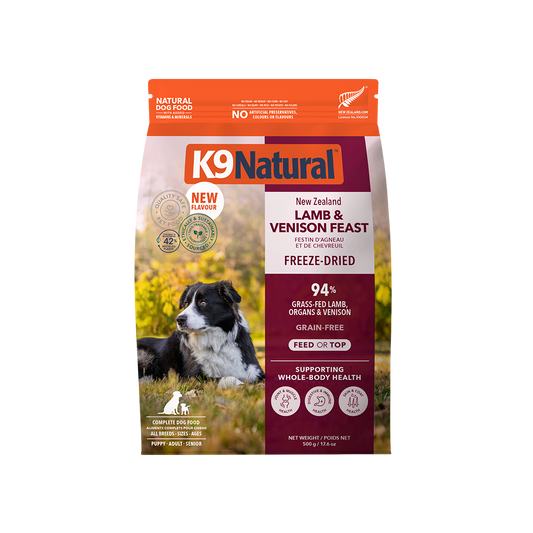 K9 Natural Lamb & Venison Feast