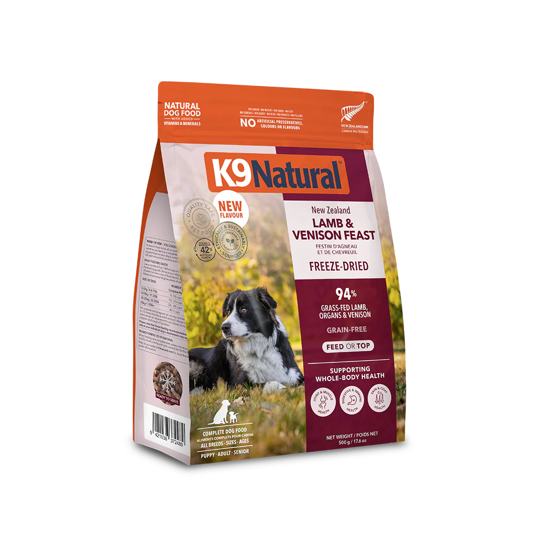 K9 Natural Lamb & Venison Feast