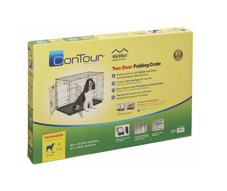 Contour Dog Crate Dogs in Town