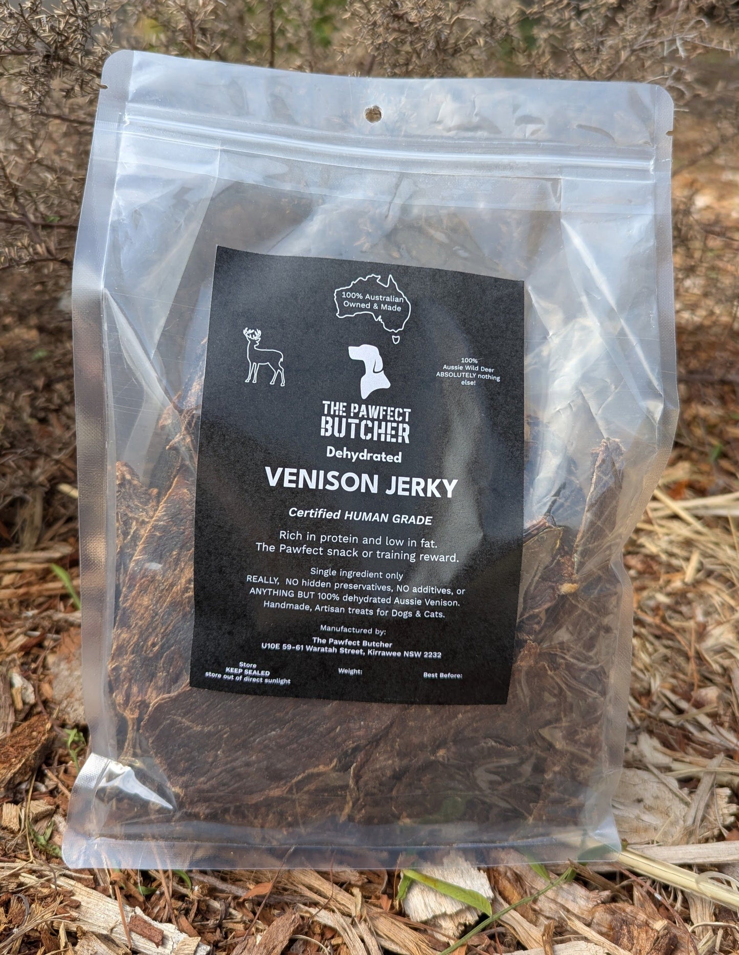 The Pawfect Butcher - Venison Jerky