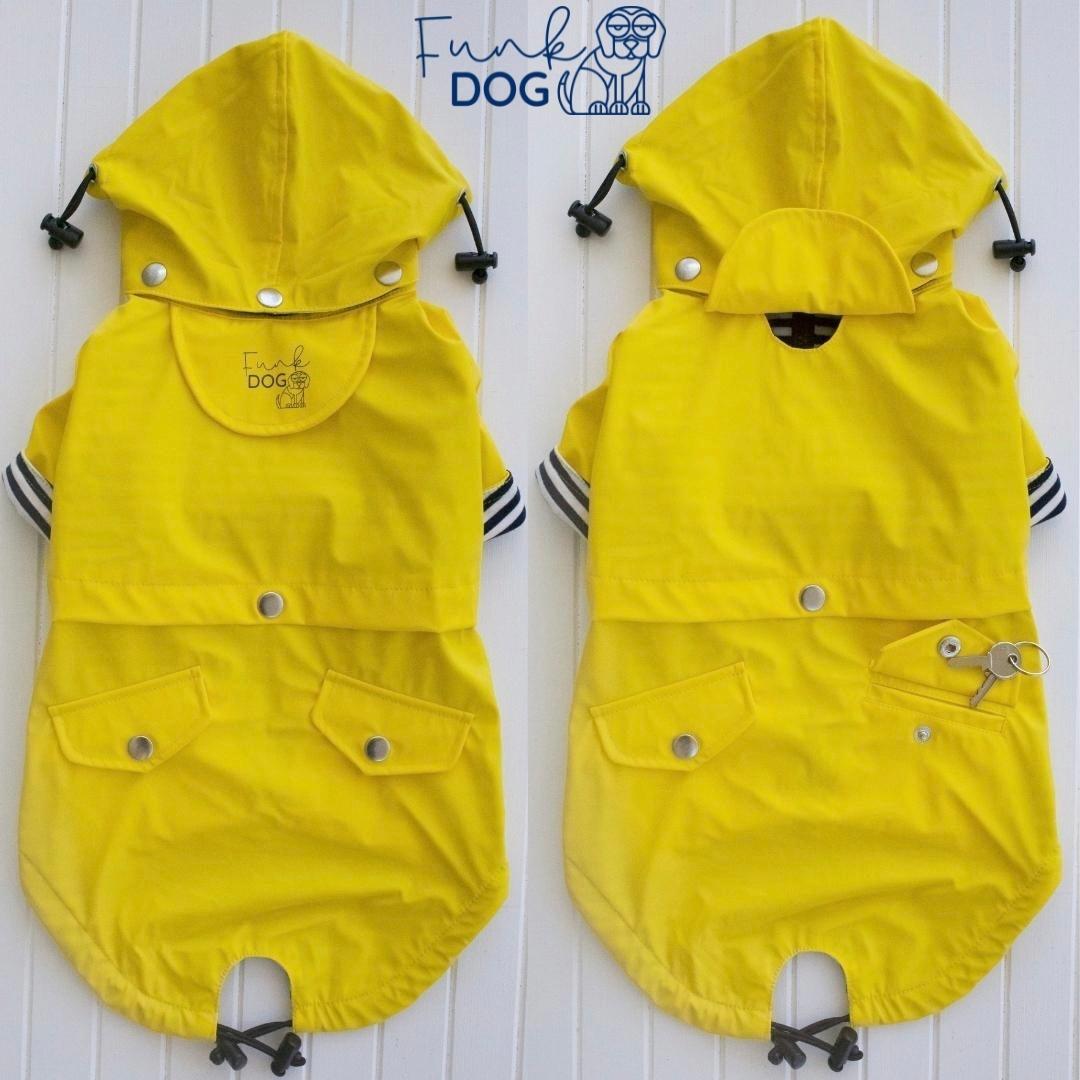 FunkDog funkCOAT Luxury Raincoat in Yellow