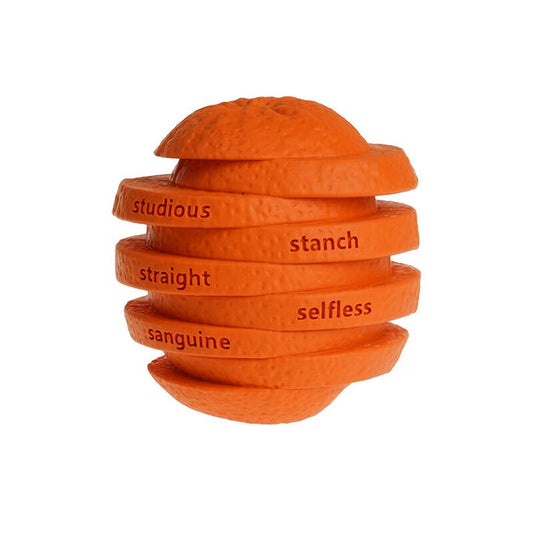 PETOPIA Ultra Tough Dog Toy / Zesty Orange