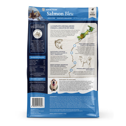 ADDICTION DOG Salmon Bleu Grain-Free All Life Stages Dog Food 1.8kg