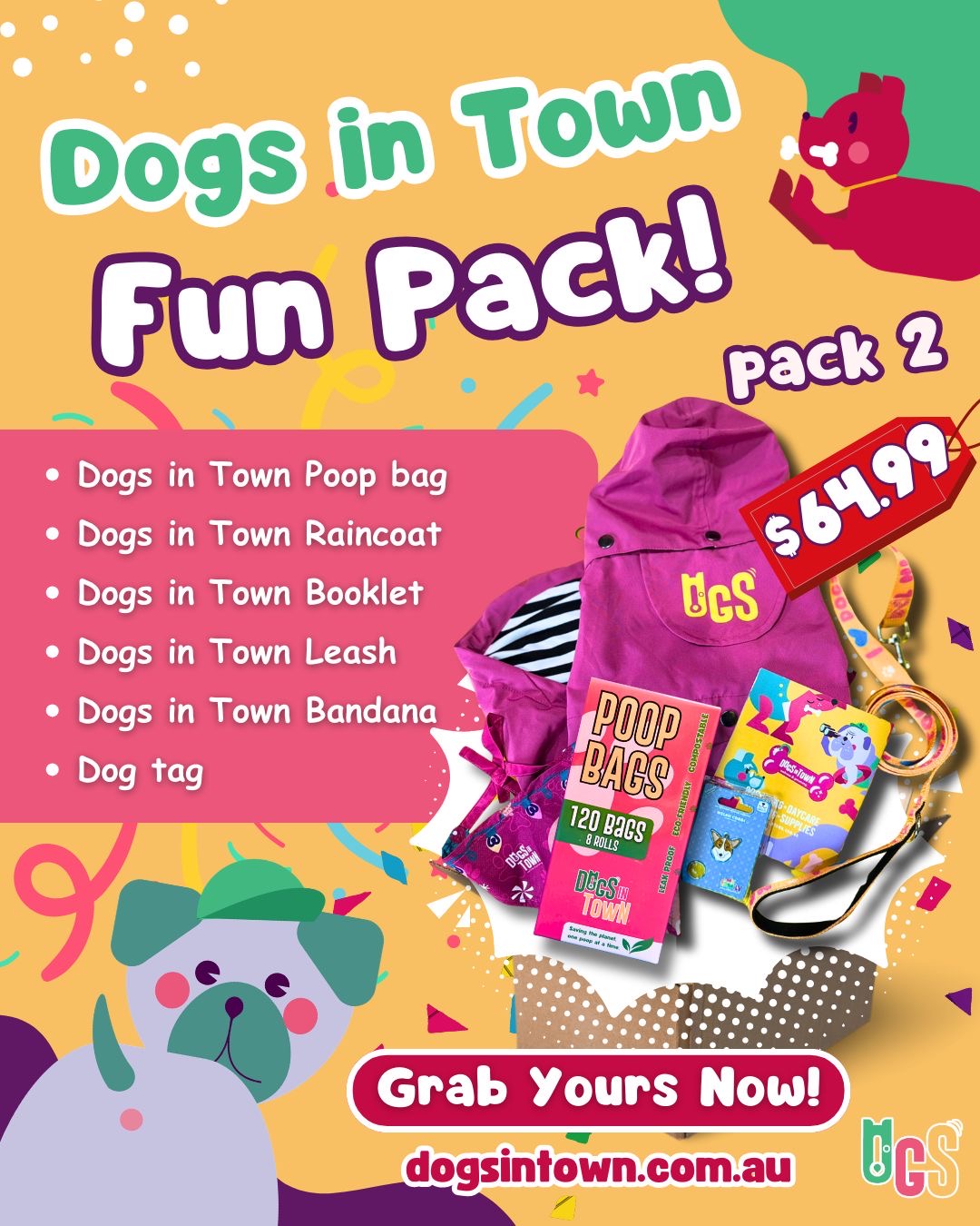 Dogs in Town Fun Pack