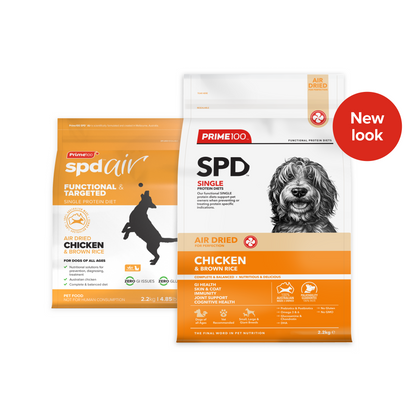 PRIME100 SPD™ Air Dried Chicken & Brown Rice [SPECIAL PROMO FOR BATCH BEST BEFORE JUNE OR JULY 2024]