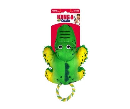 Kong Cozie Tuggz Alligator