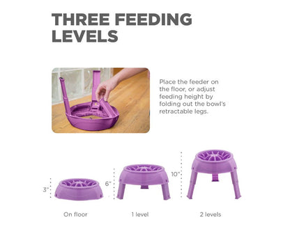 Outward Hound 3in1 UP Adjustable Height Feeder