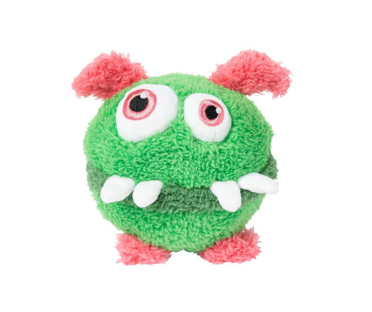 Fuzzyard Dog Toy Yardsters Peewee Green Small