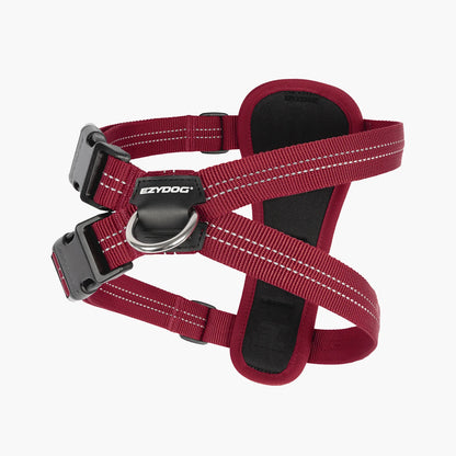 EZYDOG Harness ChestPlate Burgundy
