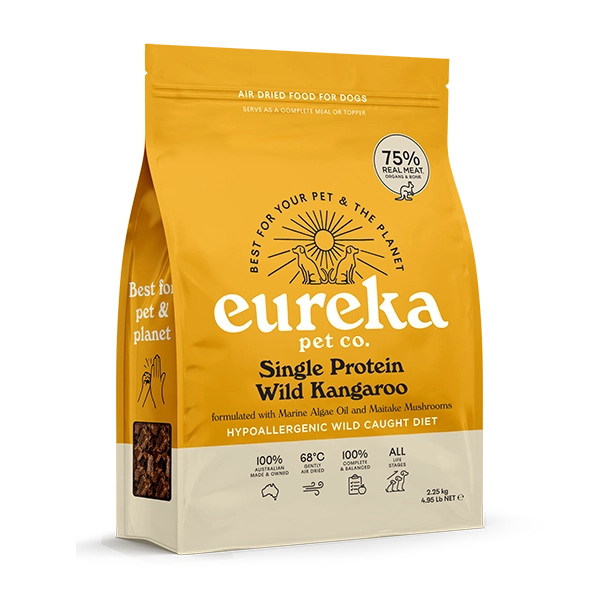 Eureka Air Dried Food - Single Protein Wild Kangaroo