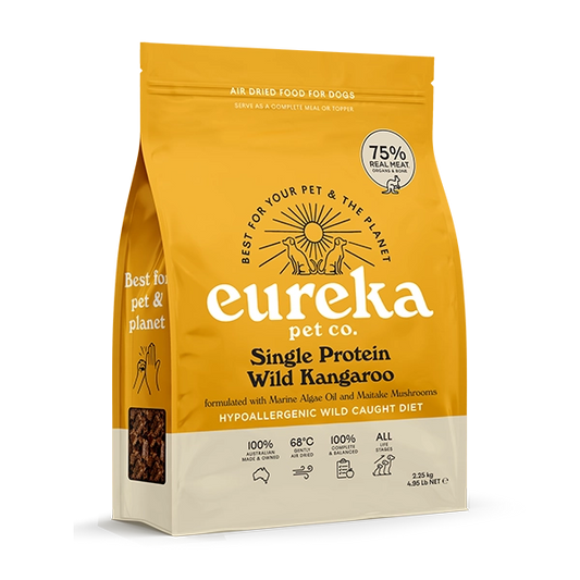 Eureka Air Dried Food - Single Protein Wild Kangaroo