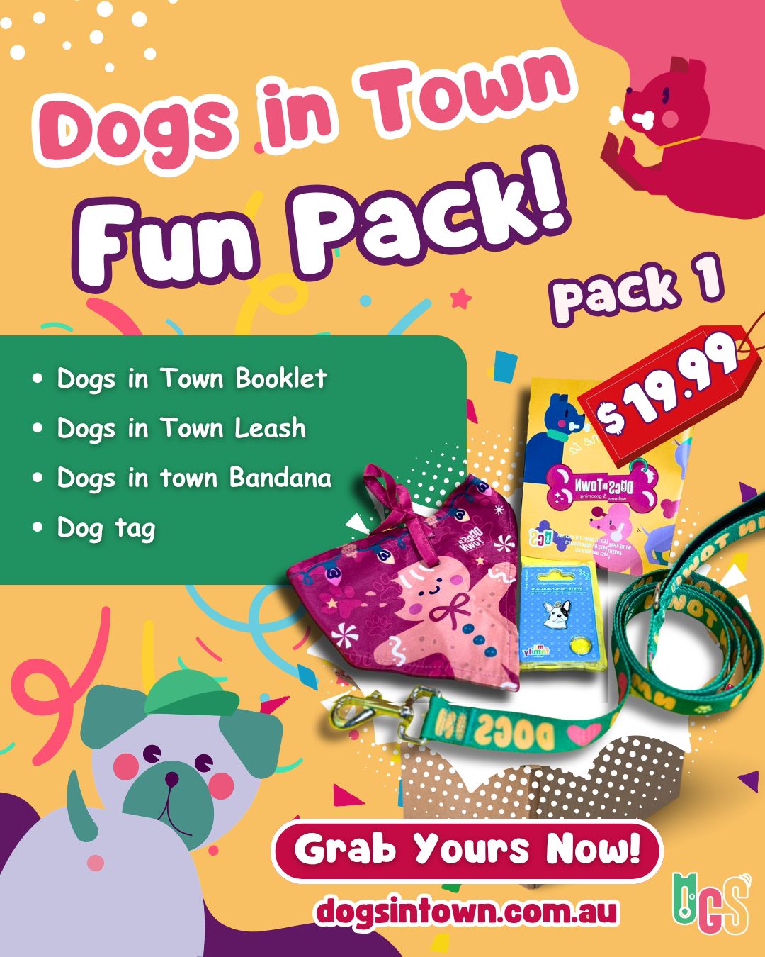 Dogs in Town Fun Pack