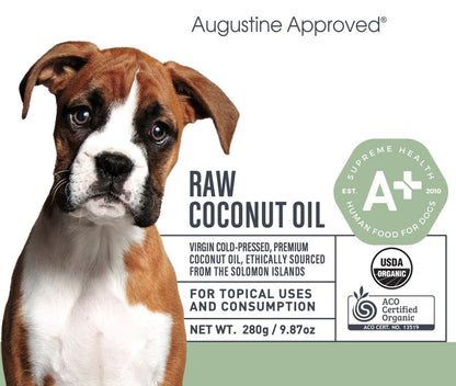 Augustine Approved Raw Coconut Oil