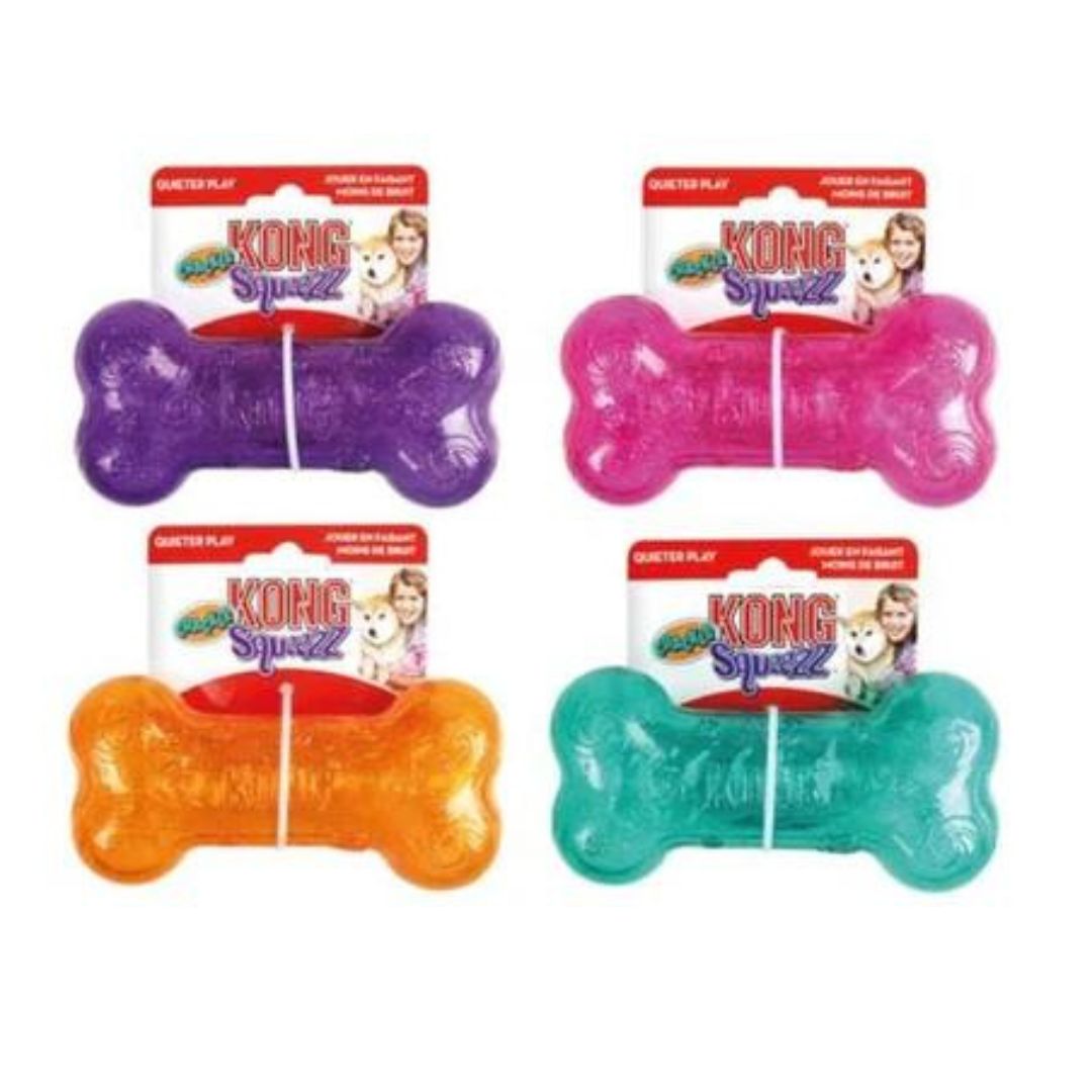KONG Crackle Squeezz Dog Toy