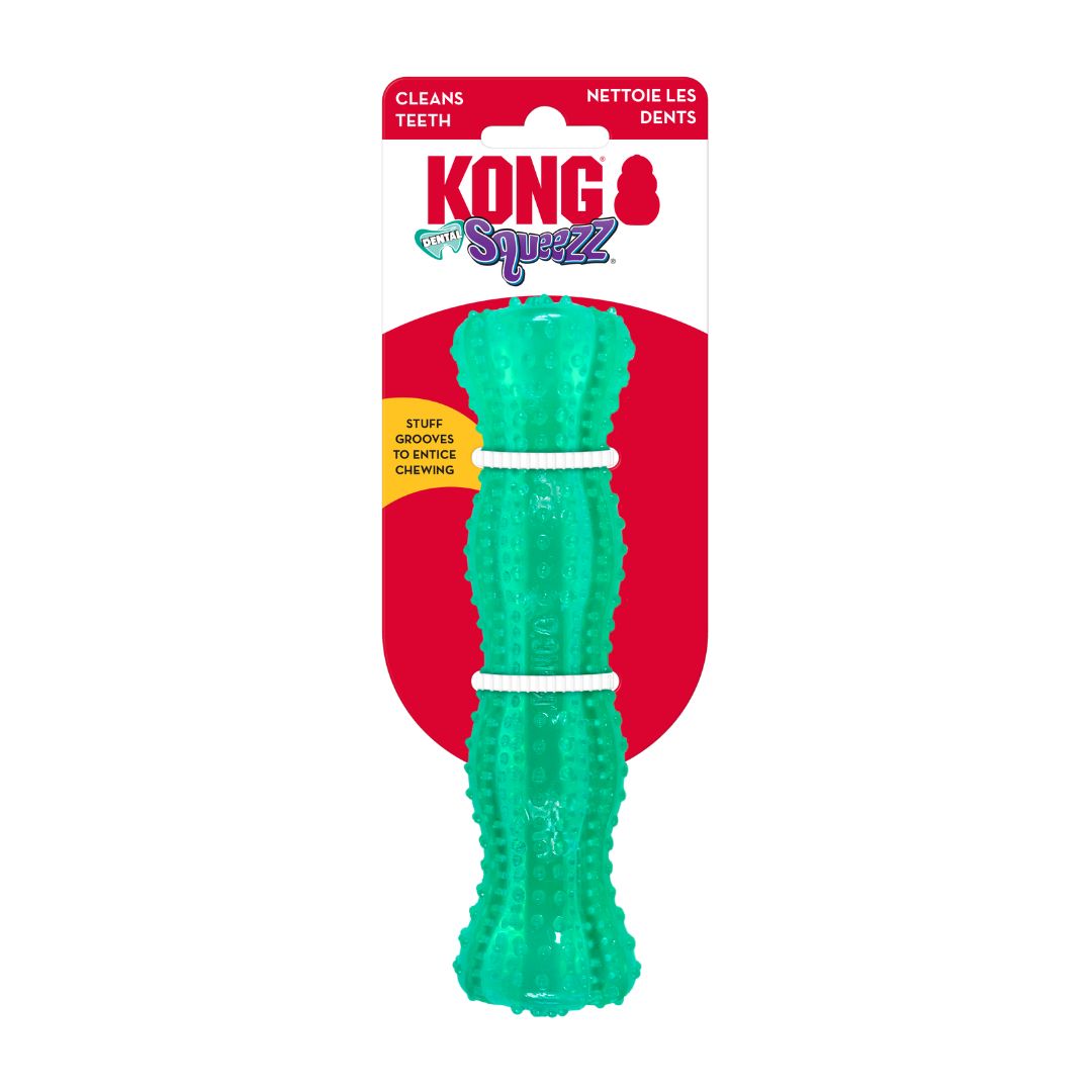 KONG Dental Squeezz Dog Toy