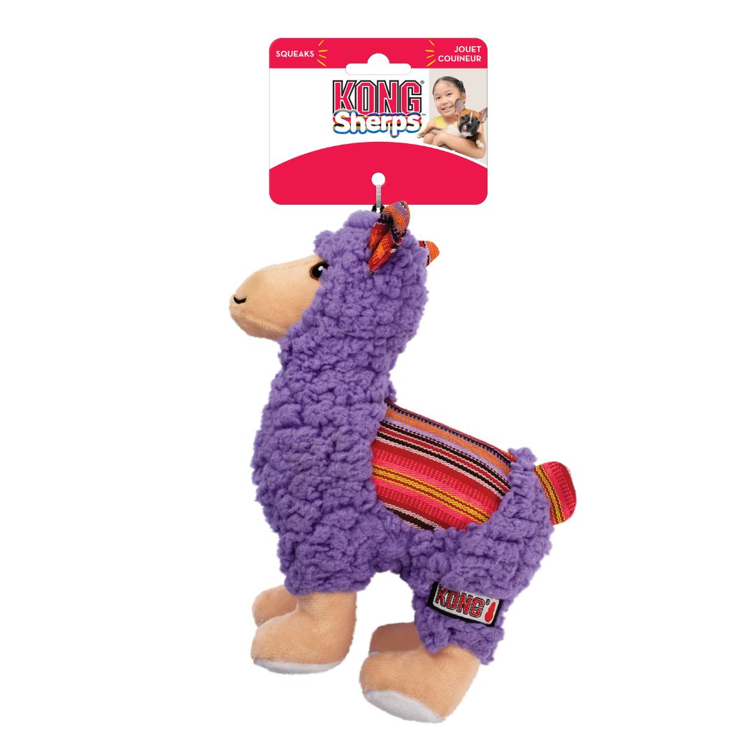 KONG Sherps Dog Toy Llama