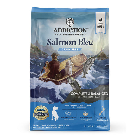 ADDICTION Salmon Bleu Grain-Free All Life Stages Dog Food 1.8kg