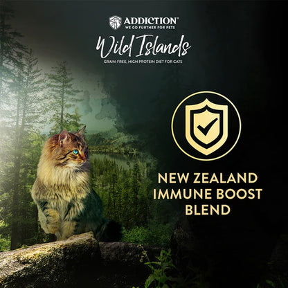 ADDICTION CAT Wild Islands - Forest Meat  Grain-Free, High Protein  All Life Stages Cat Food 1.8kg