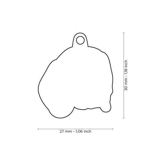 MyFamily Dog ID Tag / Beagle