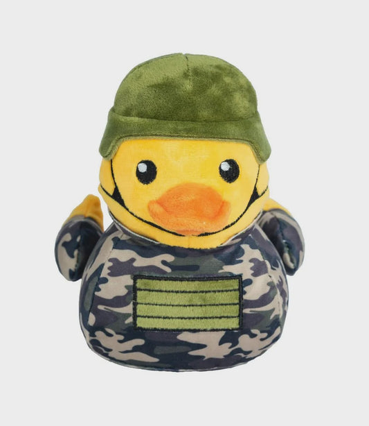 Fuzzyard Dog Toy - Commanduck
