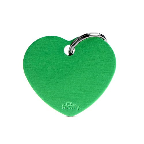 MyFamily Dog ID Tag / Basic Heart