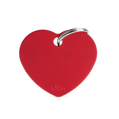 MyFamily Dog ID Tag / Basic Heart