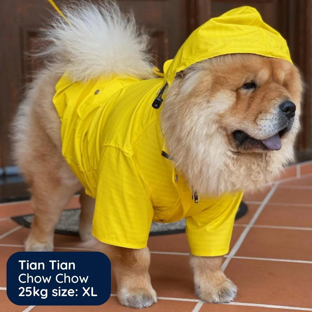 FunkDog funkCOAT Luxury Raincoat in Yellow