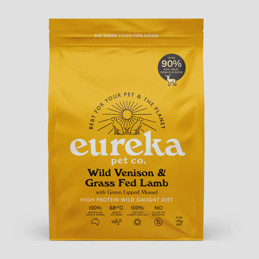 Eureka Air Dried Food- Wild Venison & Grass Fed Lamb