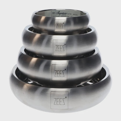 Zeez Signature Collection - Curved Pet Bowl