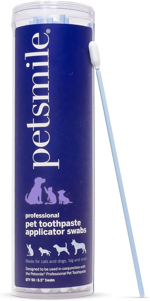 PETSMILE Professional Pet Toothpaste Applicator Swabs