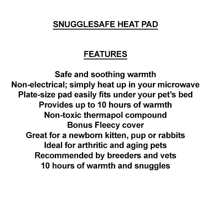 SnuggleSafe MICROWAVE HEATPAD 22cm Dia