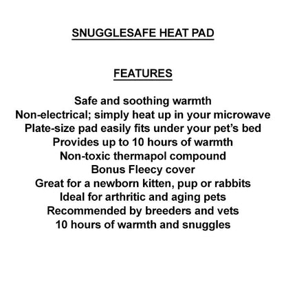 SnuggleSafe MICROWAVE HEATPAD 22cm Dia