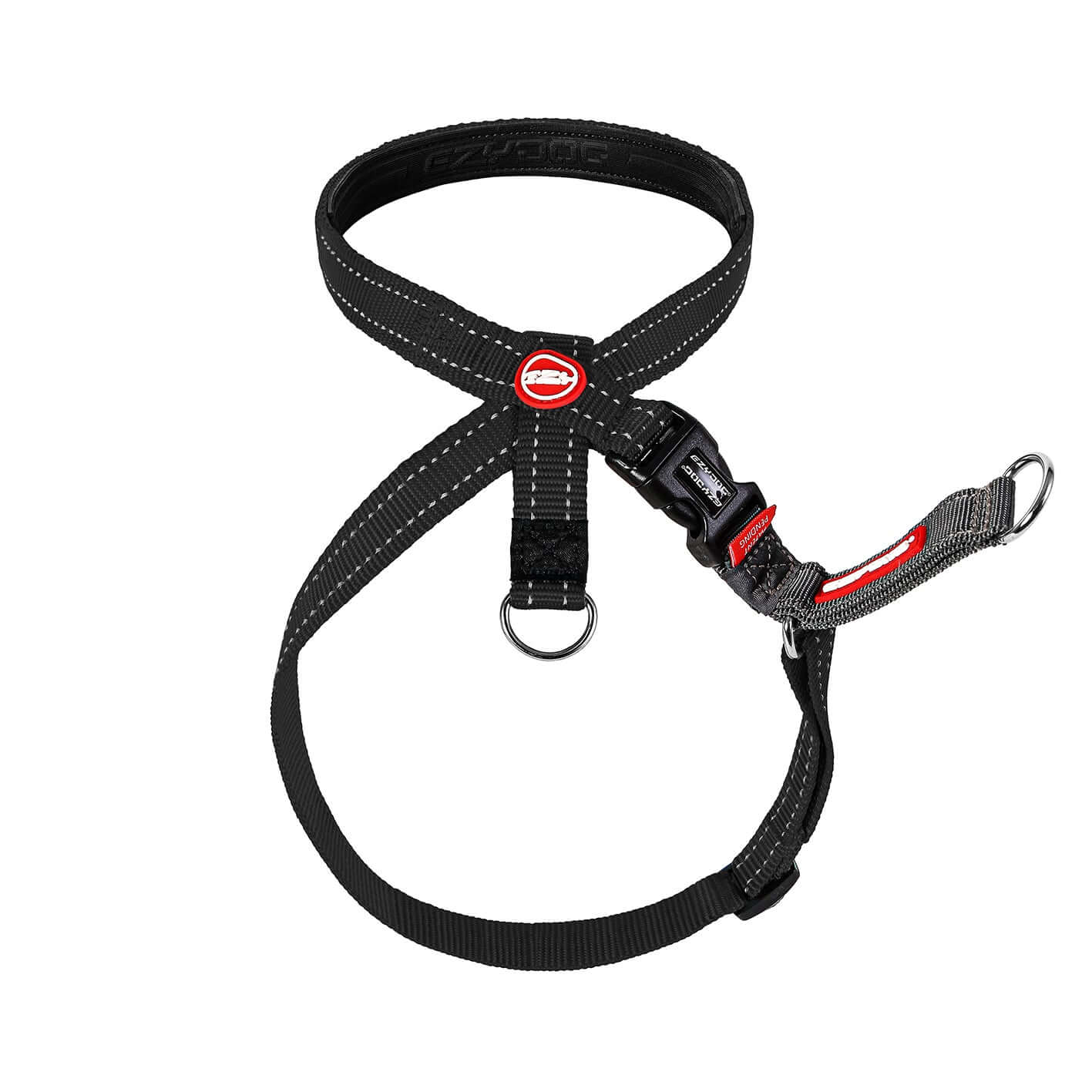 EzyDog Cross Check Training Harness Black