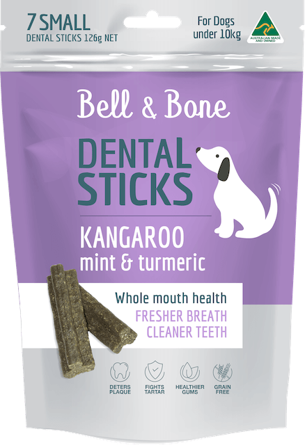 Dental sticks kangaroo mint & turmeric