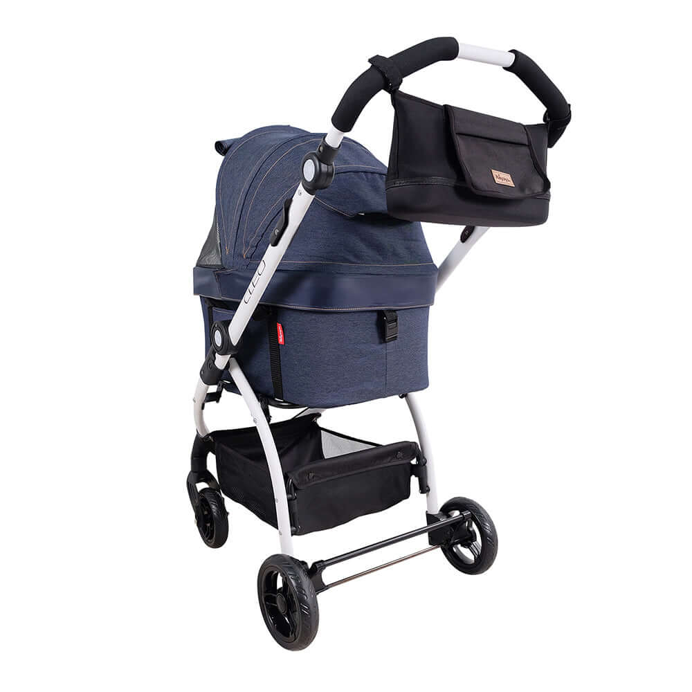 Ibiyaya CLEO Multifunction Pet Stroller & Car Seat Travel System in Blue Jeans