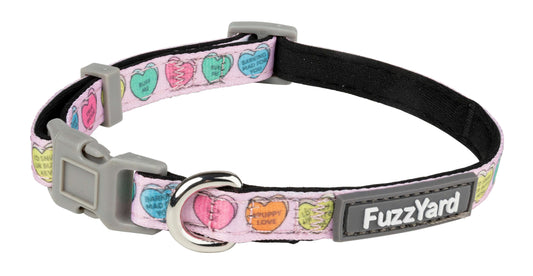 Fuzzyard Collar Candy Hearts