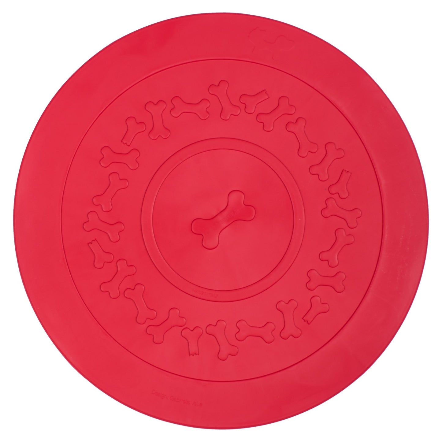 United Pets Plate Placemat 35cm Red