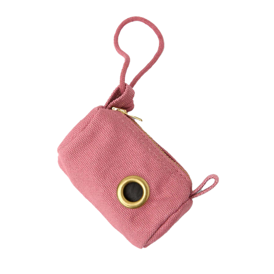 Poo Bag Holder - Dusty Pink