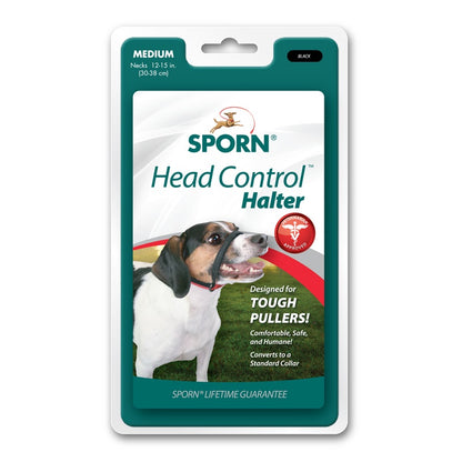 Sporn Head Halter Black