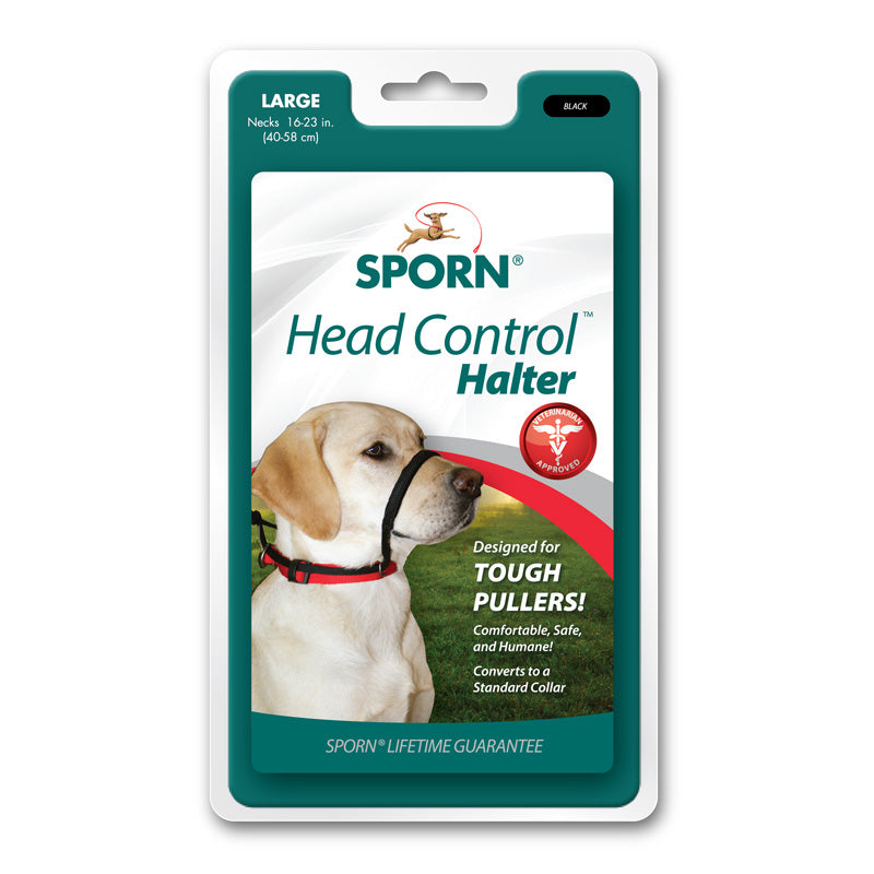 Sporn Head Halter Black