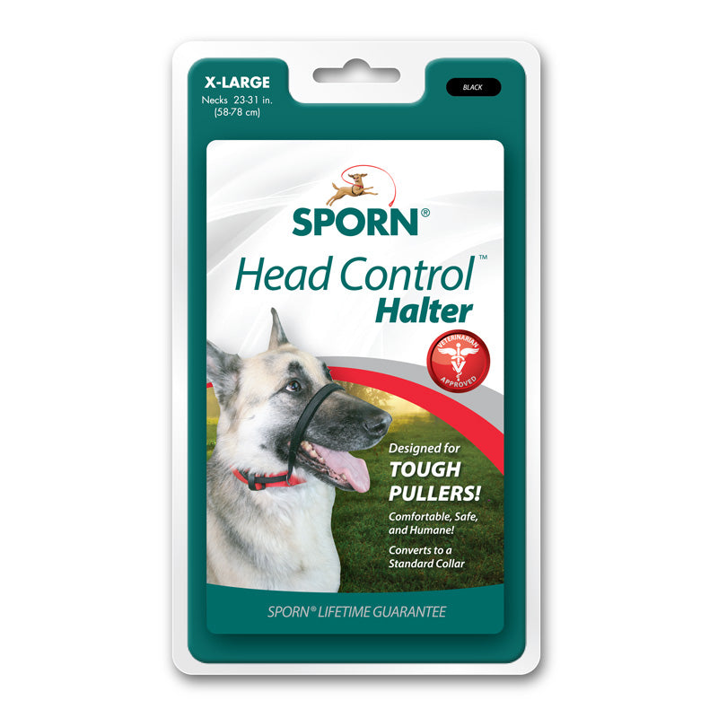 Sporn Head Halter Black