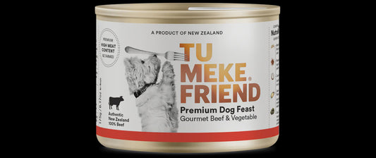 TU MEKE FRIEND Canned Premium Dog Feast / Gourmet Beef & Vegetables
