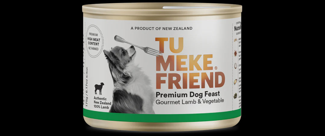 TU MEKE FRIEND Canned Premium Dog Feast / Gourmet Lamb & Vegetables