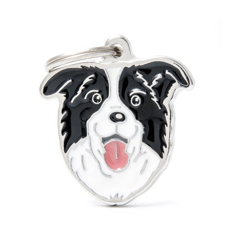 MyFamily Dog ID Tag / Border Collie