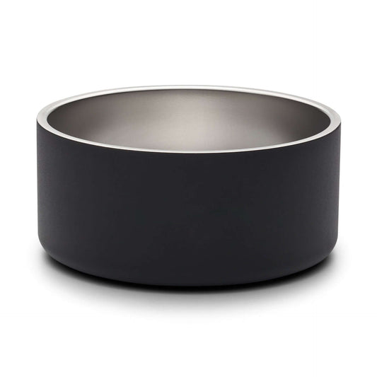 Double Wall Stainless Steel Bowl Slate Grey